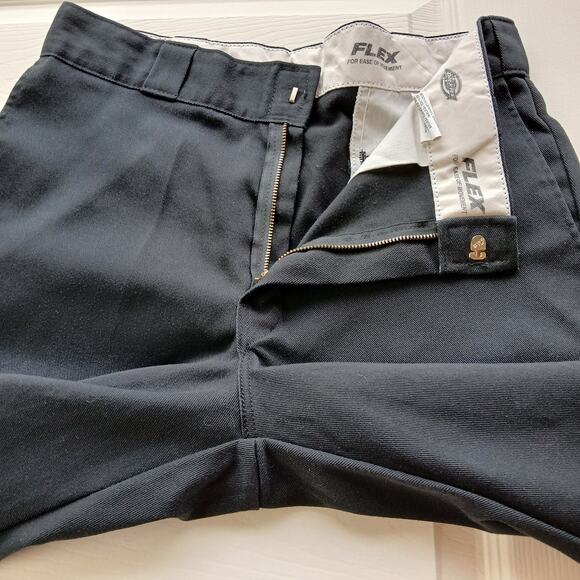 Dickies Mens 874 Original Fit Flex Work Pants 32x32 black classic quality skater - Picture 5 of 14